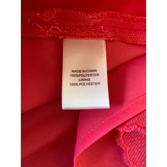 CeCe by Cynthia Steffe Pink Corded Lace Shift Dress, Short Sleeve Women's Size 4 - Picture 11 of 12